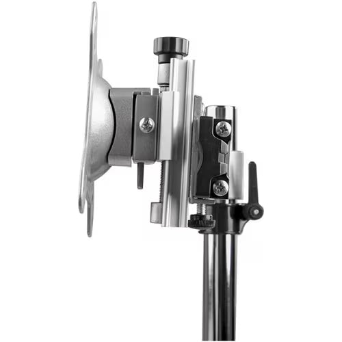 StarTech Dual Monitor Stand, Free Standing Desktop Pole Stand for 2x 24"