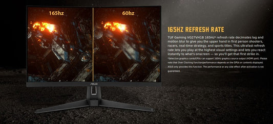 Asus VG27VH1B 27" Class Full HD Curved Screen Gaming LCD Monitor