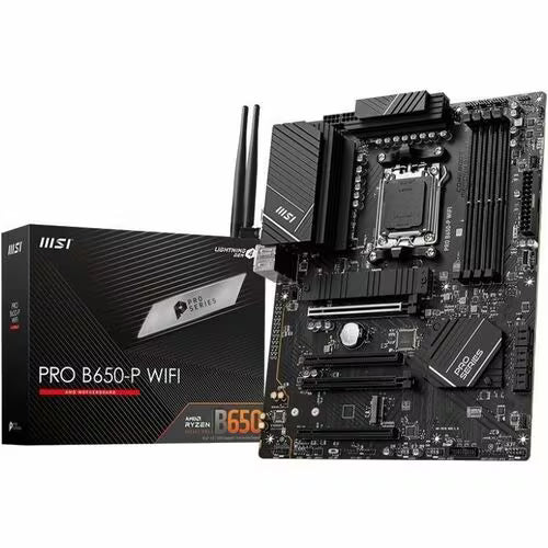 MSI PRO B650-P WIFI ATX Motherboard — AMD B650 | Socket AM5 | DDR5 | Wi-Fi 6E