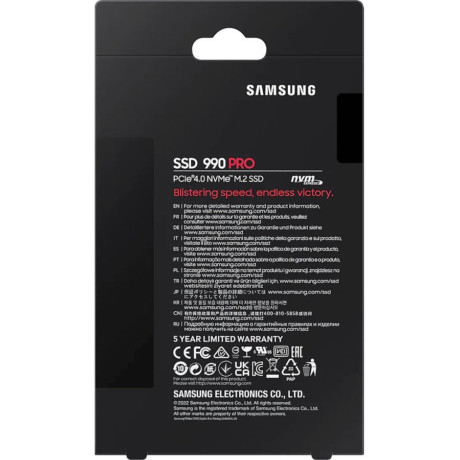 Samsung 990 PRO MZ-V9P2T0B/AM 2 TB Solid State Drive