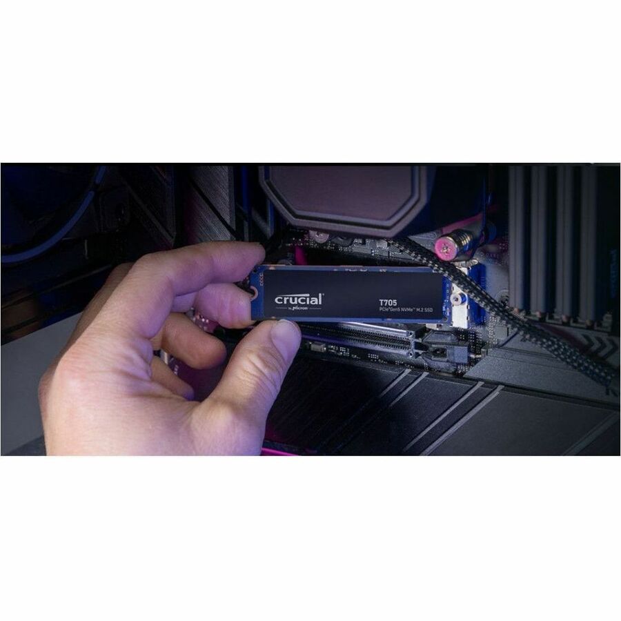 Crucial T705 1 TB Solid State Drive - M.2 2280 Internal - PCI Express NVMe (PCI Express NVMe 5.0 x4)