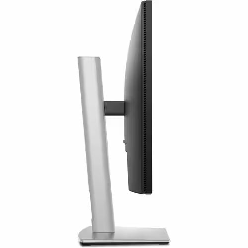 Dell 24-inch Full HD LED monitor angled view showing stand legs and rear edge