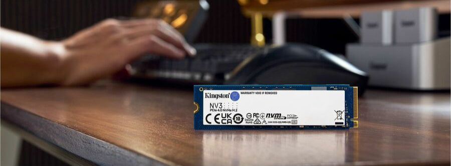 Kingston NV3 1 TB Solid State Drive - M.2 2280 Internal - PCI Express NVMe 4.0 x4
