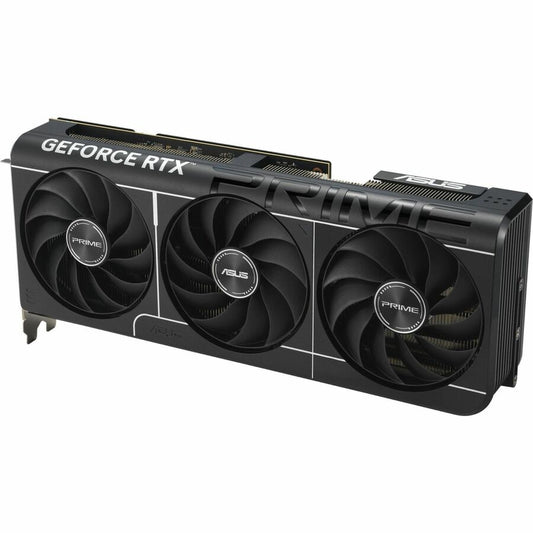 ASUS GeForce RTX graphic card, three-fan design with Prime-branded shroud.