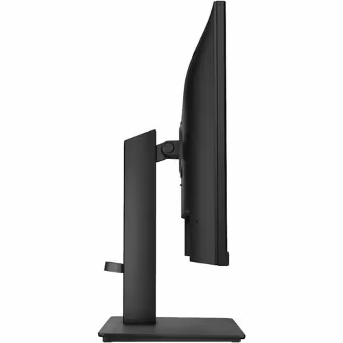 HP Series 3 Pro 27-inch FHD monitor, side view with slim frame and stand base