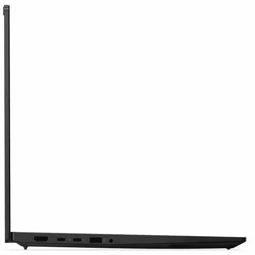 ThinkPad E16 Gen 3 laptop rear-side view showing ventilation and ports