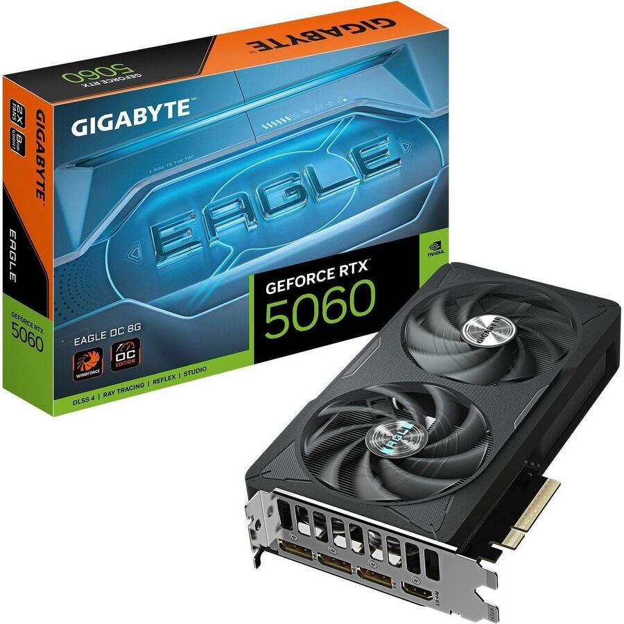 GIGABYTE NVIDIA GeForce RTX 5060 Graphic Card - 8 GB GDDR7 - Eagle