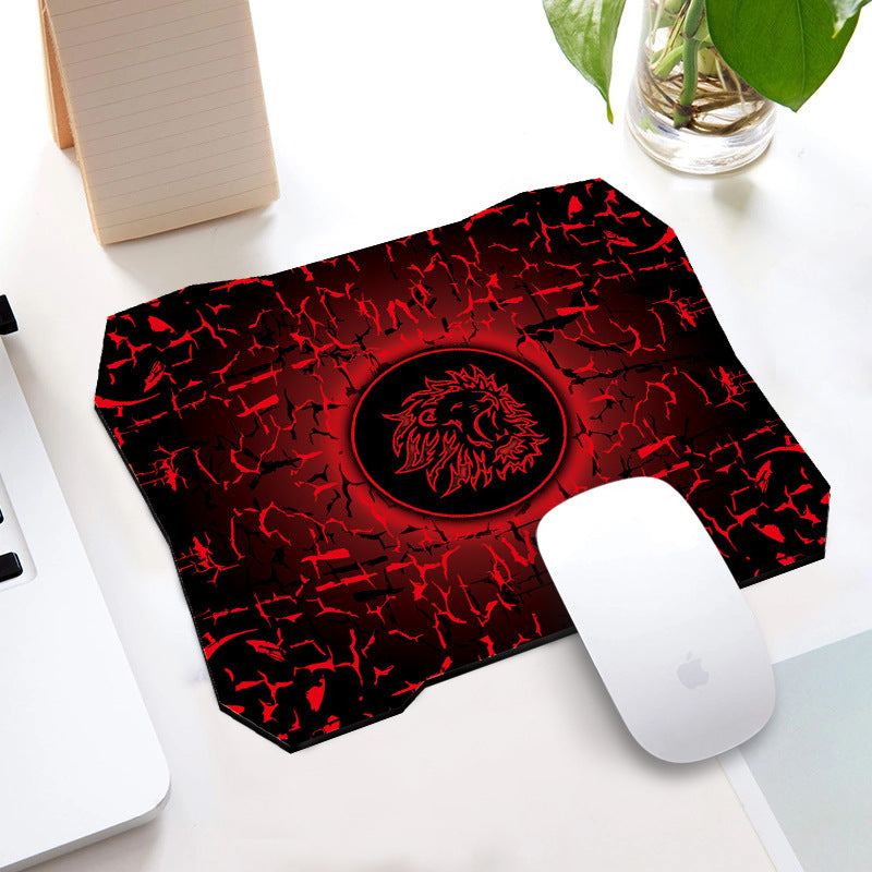 Cracked Lion Mouse Pad