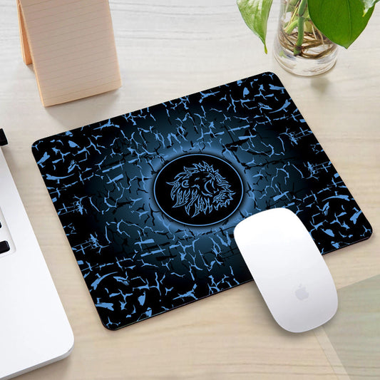 Cracked Lion Mouse Pad