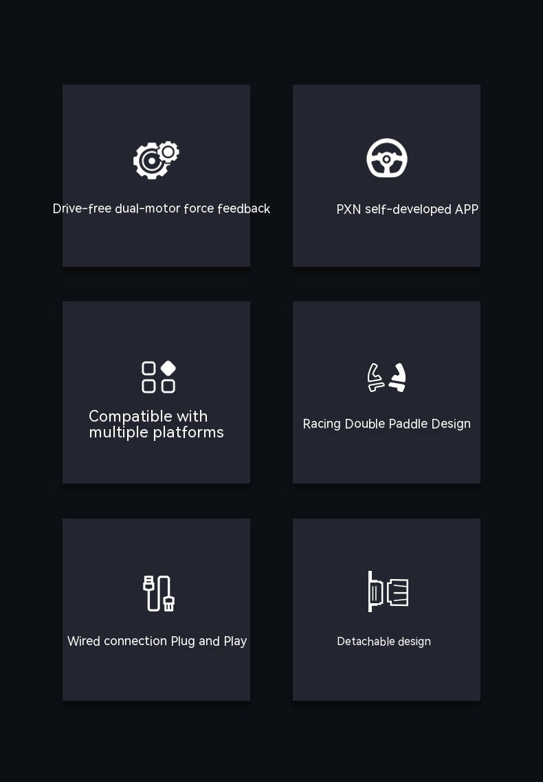 PXN V10 Racing Feedback Kits (Xbox, Playstation, PC)