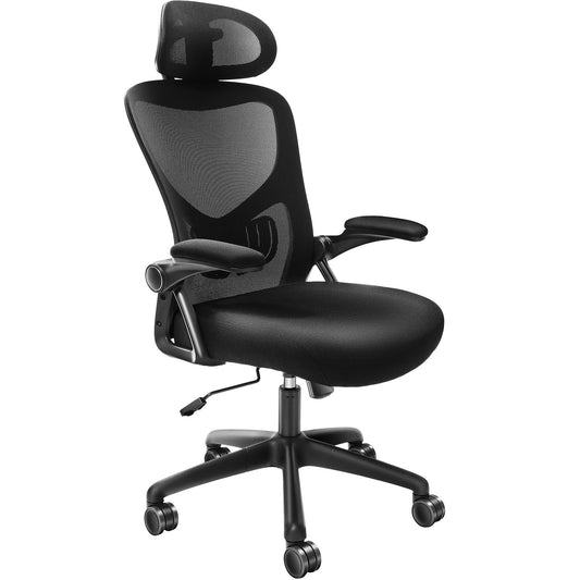 VEVOR Adjustable Desk Chair W/ Lumber Support