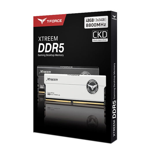 Retail box for DDR5 gaming desktop memory kit, Xtreme 48GB (2x24GB) CKD 8800