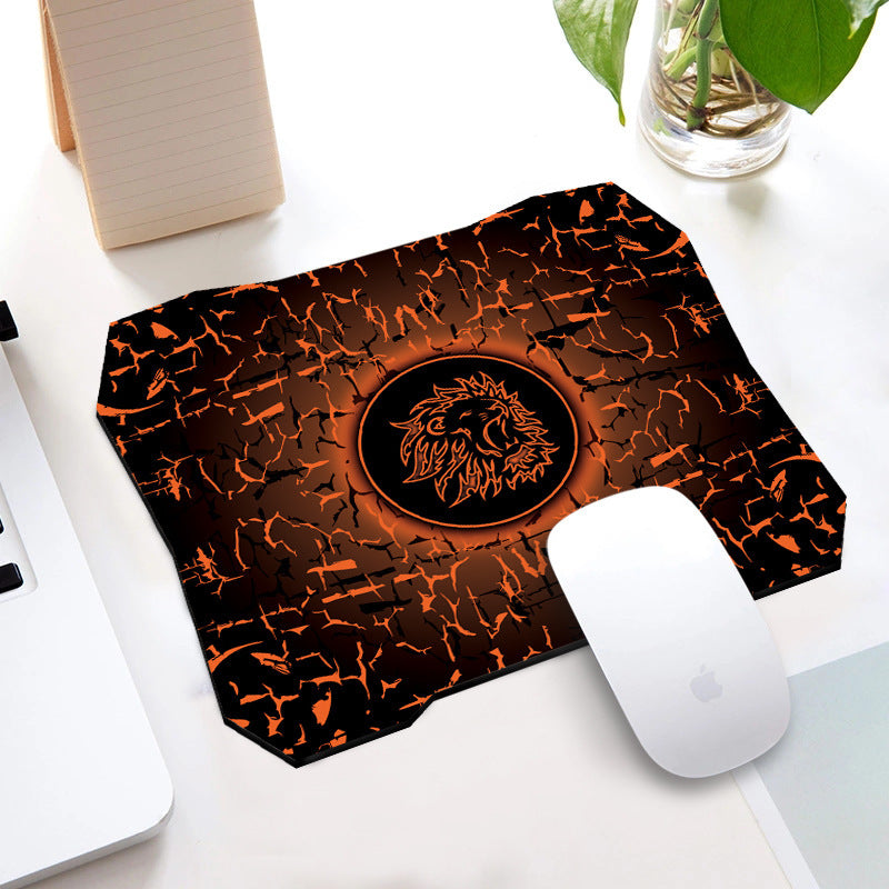Cracked Lion Mouse Pad