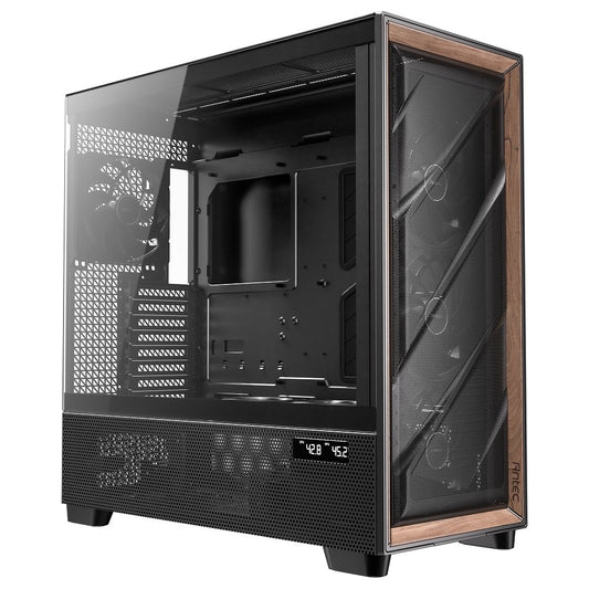 Antec FLUX Pro Walnut Wood PC Case