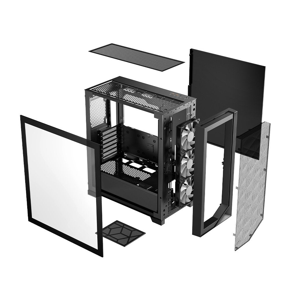 PCCOOLER C3D510 BK ARGB CPS PC Case