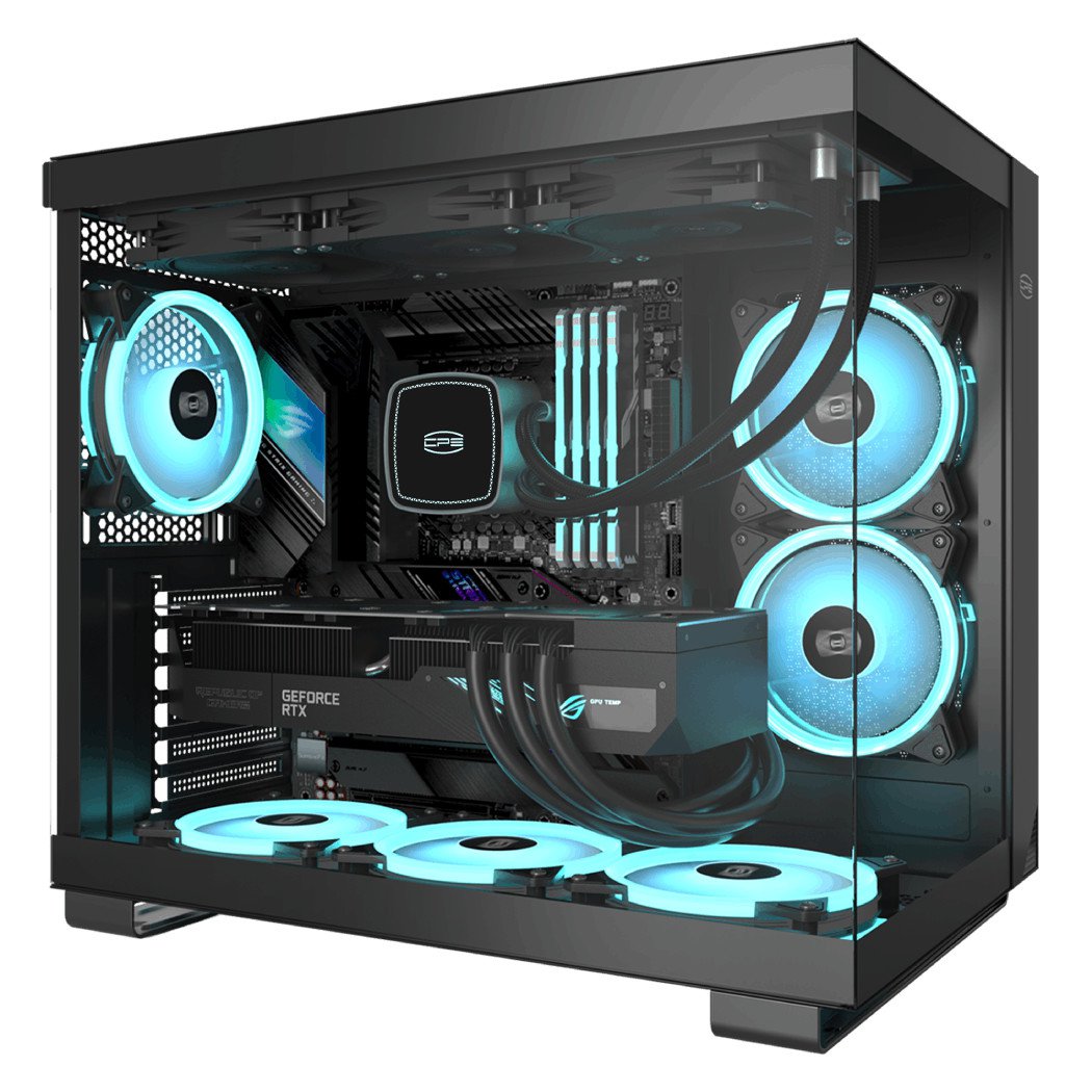 PCCOOLER CPS C3T500 ARGB BK PC Case