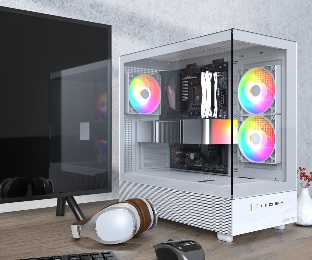 MONTECH XR ATX Mid-Tower PC Gaming Case