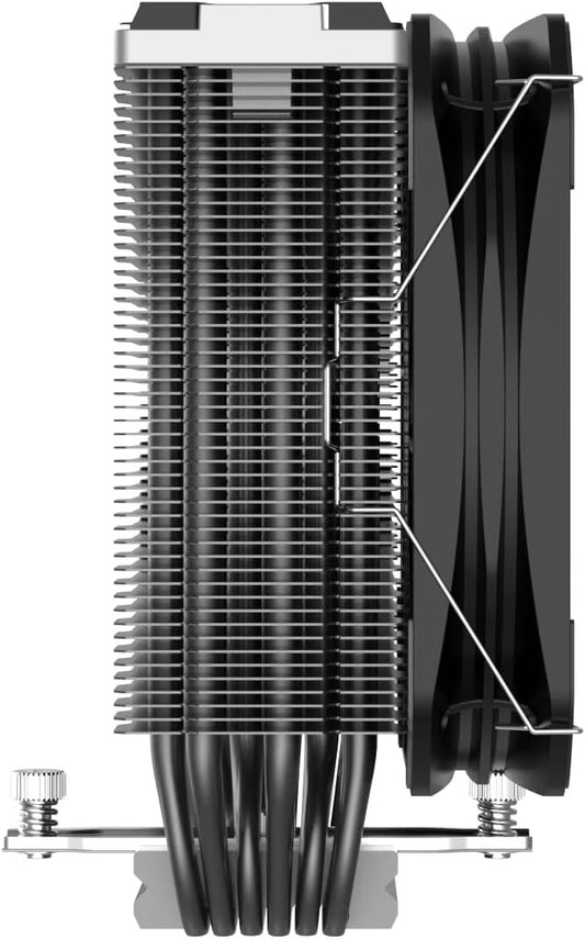 High Performance CPU Cooler - Luxury Black Aluminum - PCCOOLER K6BK