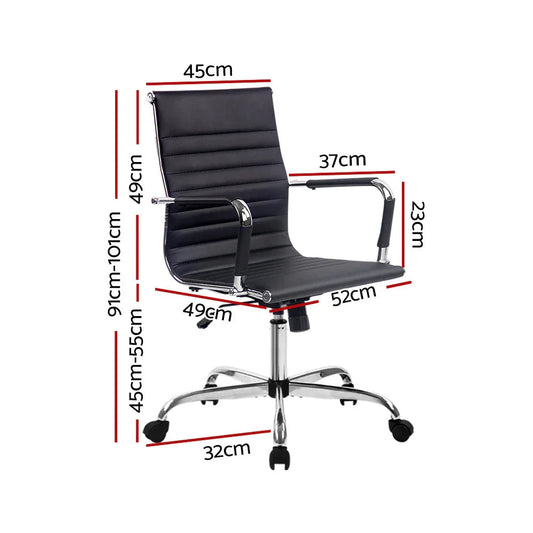 Artiss Gaming Office Chair Computer Desk Chairs Home Work Study Black