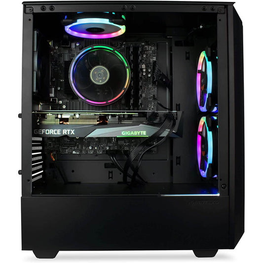 Periphio Leviathan Prebuilt VR Gaming Desktop Computer Overclocked GeForce RTX 3070 8GB (Refurbished)