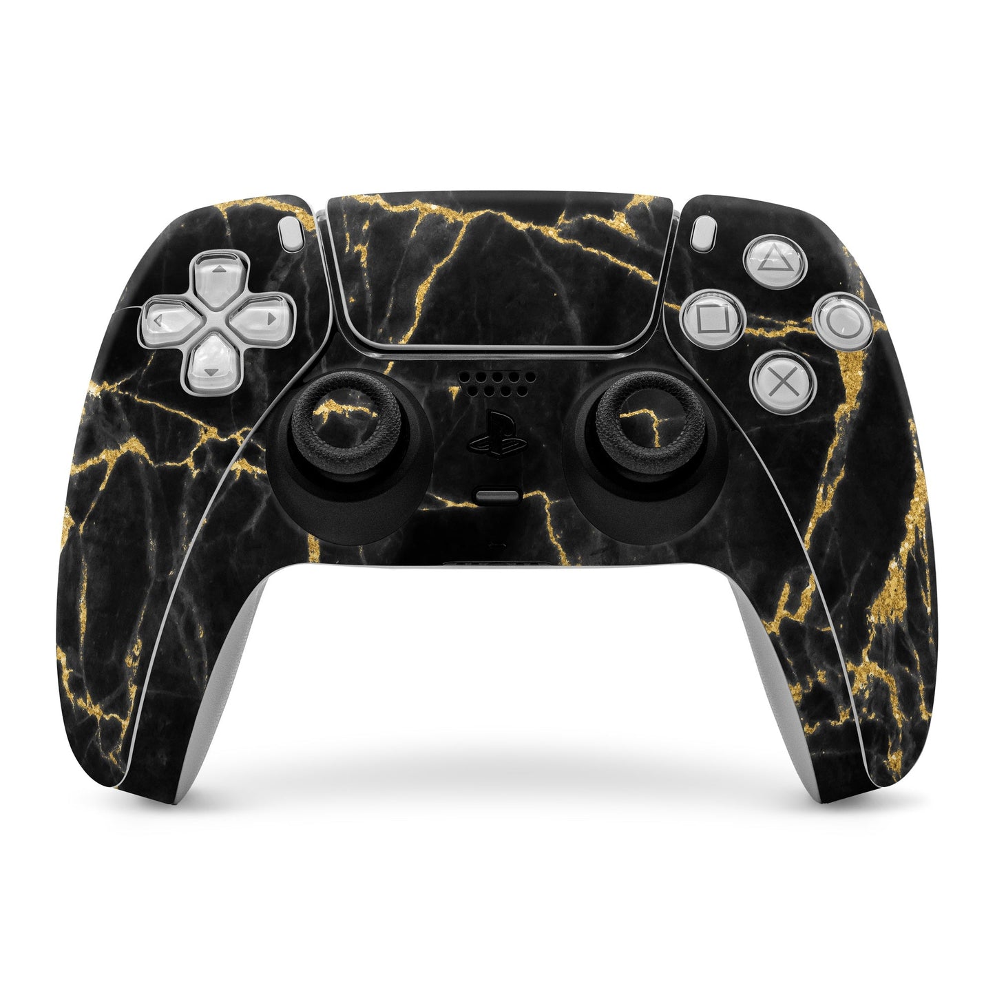 Black Gold Marble - Sony PS5 Controller Skin