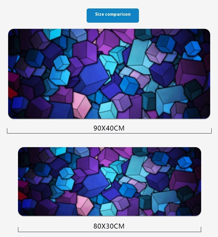 Geometric Keyboard Mat