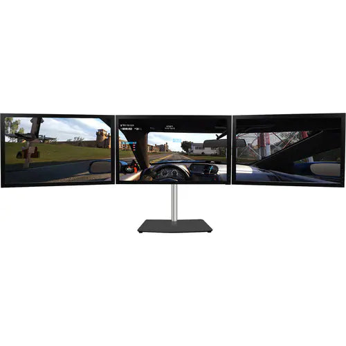 SIIG Premium Aluminum Triple Monitor Stand - 13" to 27"