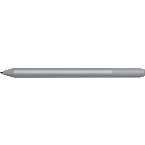 Platinum-gray stylus pen with fine tip and smooth barrel