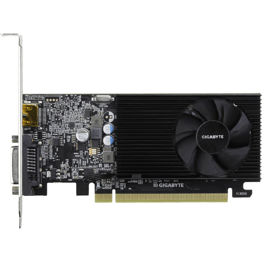 GIGABYTE NVIDIA GeForce GT 1030 Graphic Card - 2 GB DDR4 - Low Profile