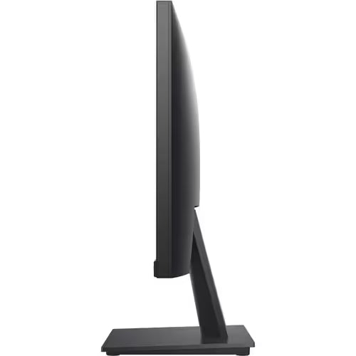 Dell LCD monitor side view with slim bezel and flat square base