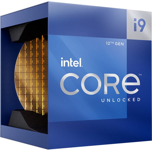 Intel Core i9-12900K desktop processor retail box with side window, 12th Gen