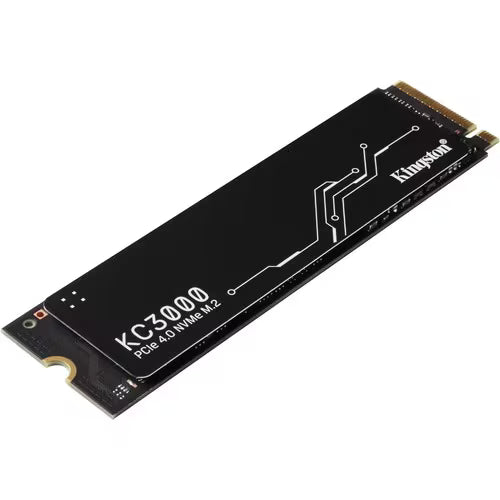 Kingston KC3000 PCIe 4.0 NVMe M.2 2280 internal solid-state drive, black PCB
