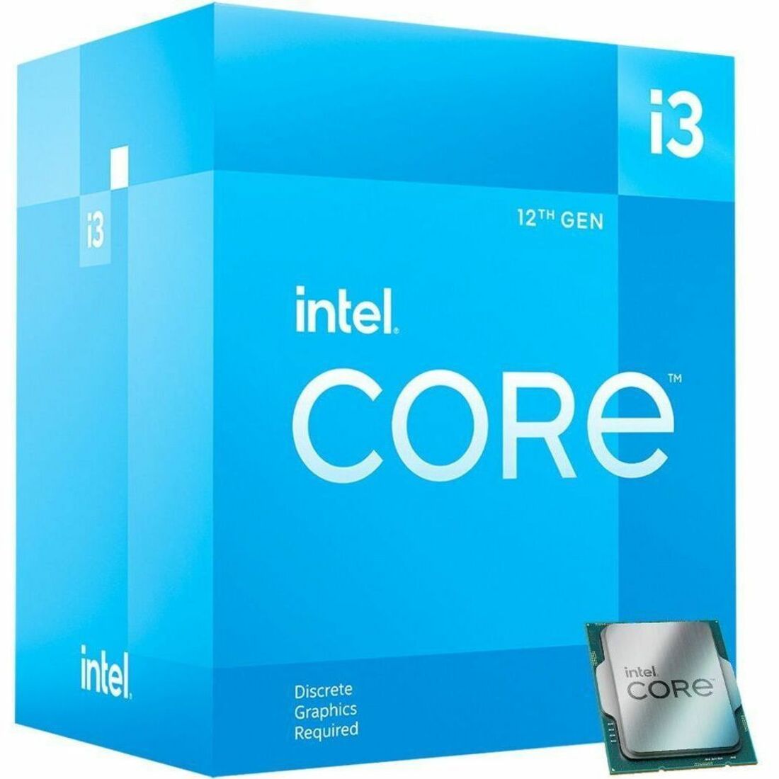Intel Core i3-12100F 12th Gen 4-Core 3.3GHz Desktop Processor