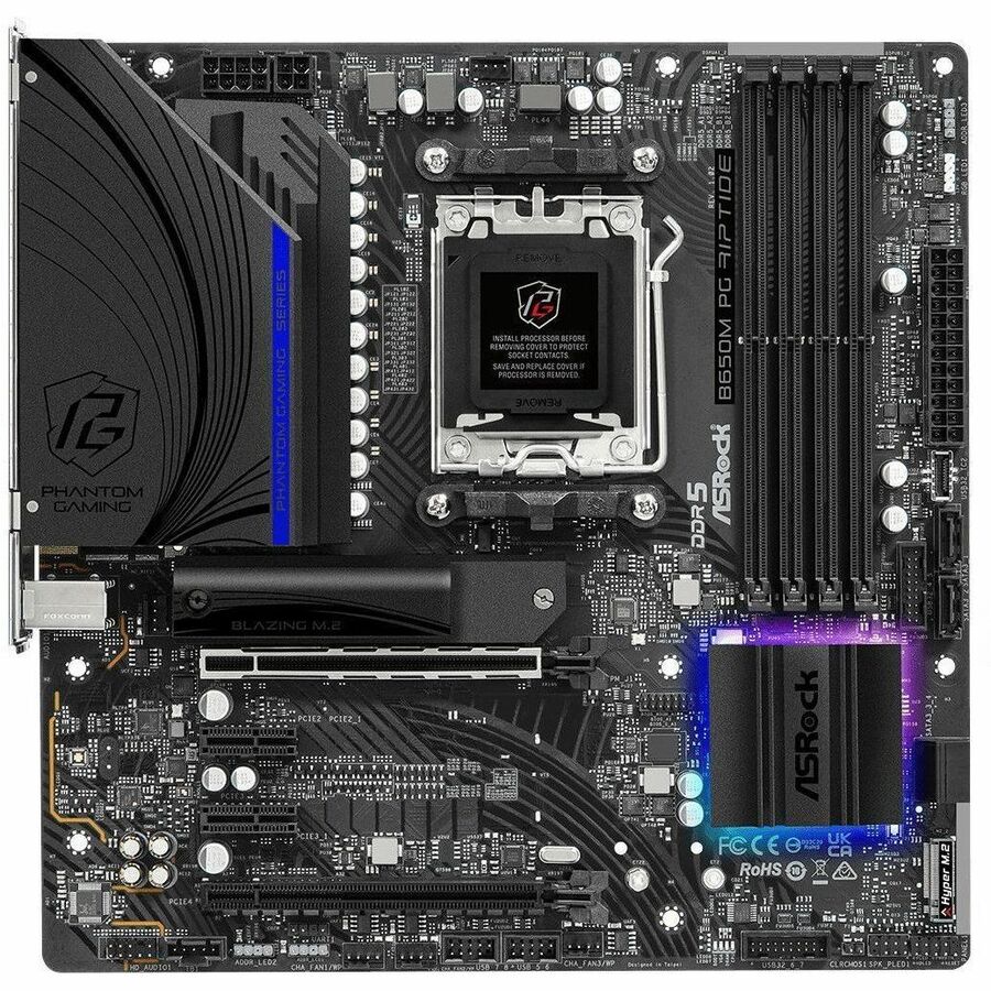 ASRock B650M PG Riptide AMD/AM5 Motherboard