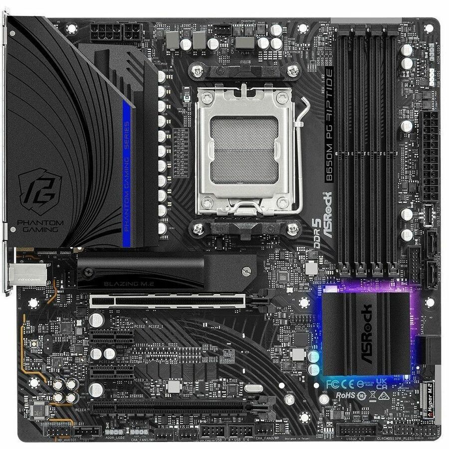 ASRock B650M PG Riptide AMD/AM5 Motherboard