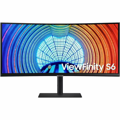 Samsung ViewFinity S34A654UBN 34" UW-QHD Curved LCD Monitor