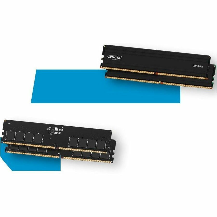 Micron Pro 64GB (2 x 32GB) DDR5 SDRAM Memory Kit