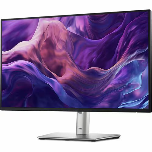 Dell 24-inch Full HD LED monitor with slim black bezel and stand, front view