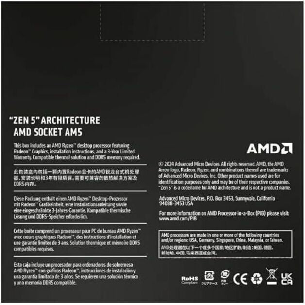 AMD Ryzen 9 9900X 12-Core 4.4GHz