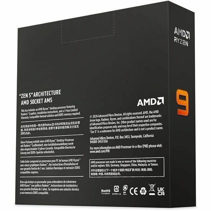 AMD Ryzen 9 9900X 12-Core 4.4GHz