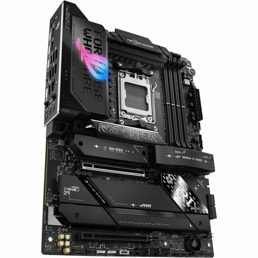 Asus ROG Strix X870E-E GAMING WIFI Gaming Desktop Motherboard- AMD X870E Chipset - Socket AM5 - ATX