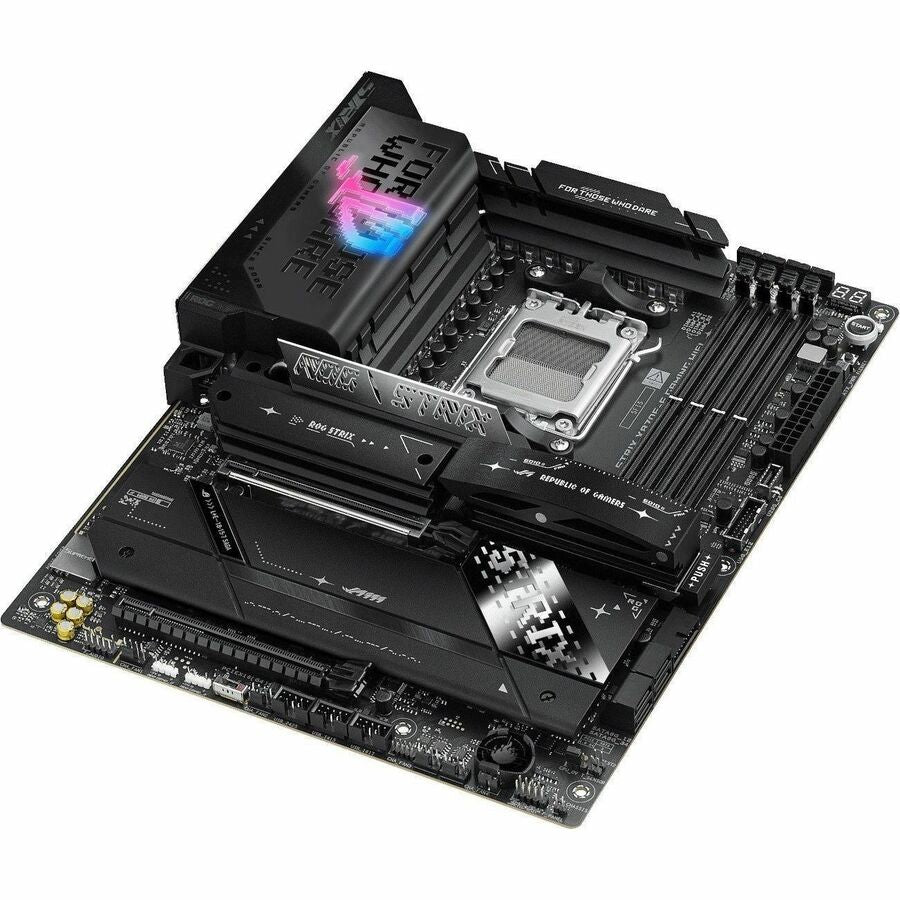 Asus ROG Strix X870E-E GAMING WIFI Gaming Desktop Motherboard- AMD X870E Chipset - Socket AM5 - ATX