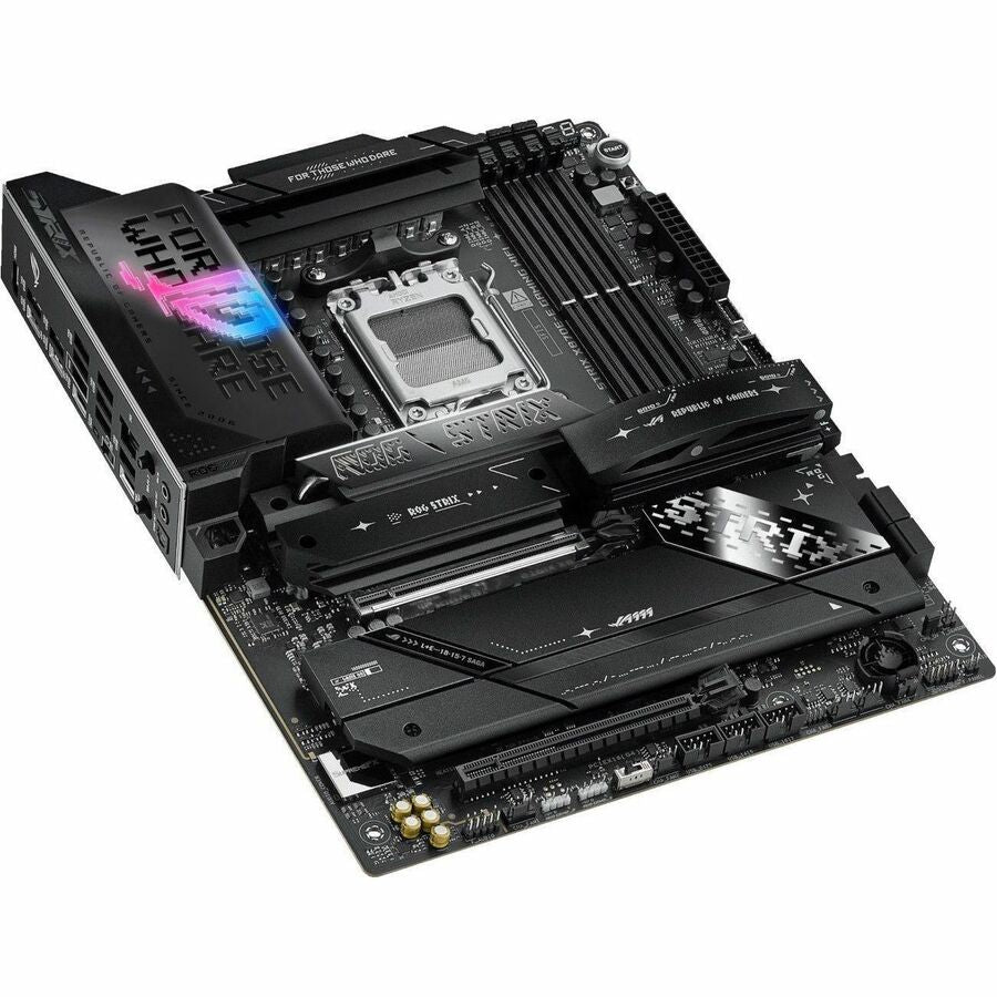 Asus ROG Strix X870E-E GAMING WIFI Gaming Desktop Motherboard- AMD X870E Chipset - Socket AM5 - ATX