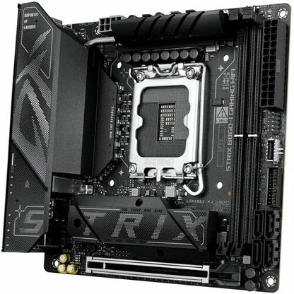 ASUS ROG Strix B860-I Gaming WIFI Mini-ITX Motherboard — Intel B860 | LGA-1851 | DDR5 | Wi-Fi 7