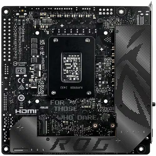 ASUS ROG Strix B860-I Gaming WIFI Mini-ITX Motherboard — Intel B860 | LGA-1851 | DDR5 | Wi-Fi 7