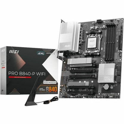 MSI Pro B840-P WIFI ATX Motherboard — AMD B840 | Socket AM5 | DDR5 | Wi-Fi 7