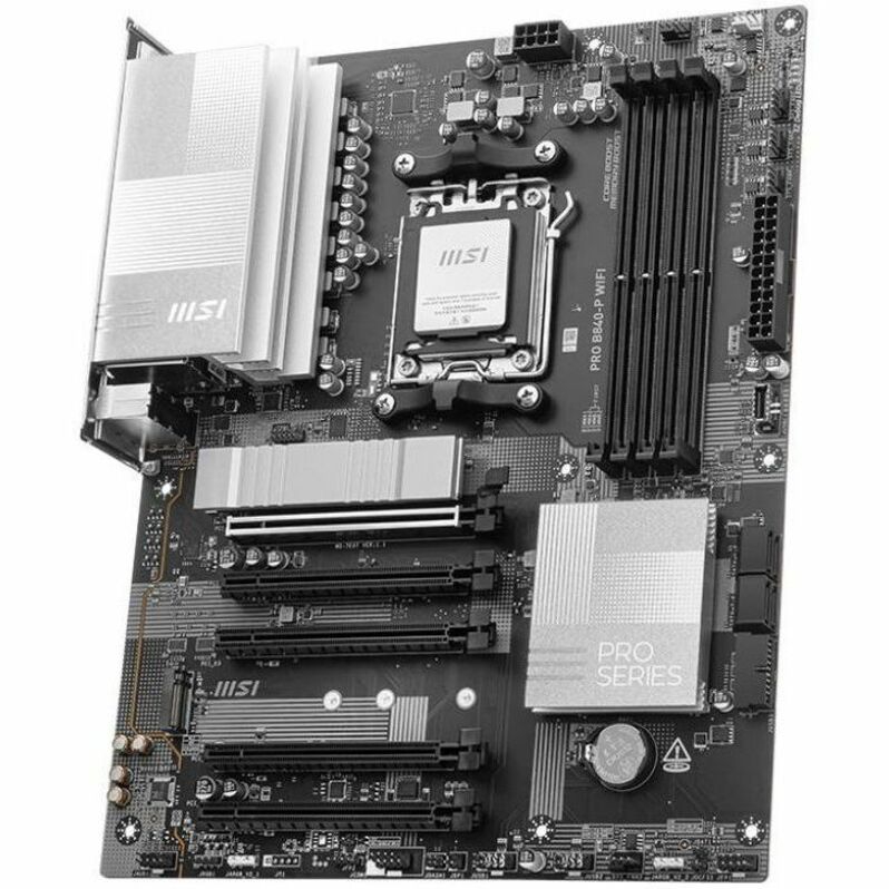MSI Pro B840-P WIFI ATX Motherboard — AMD B840 | Socket AM5 | DDR5 | Wi-Fi 7