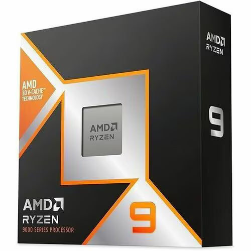 Desktop processor retail box for AMD Ryzen 9 9900X3D, 9000 series