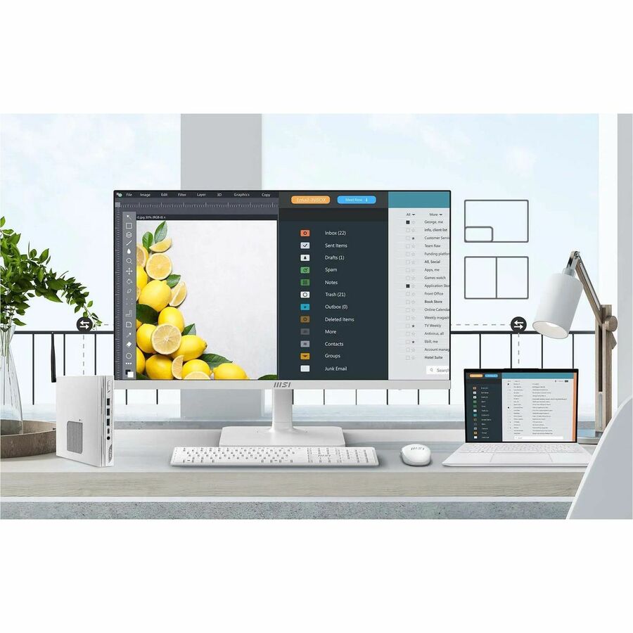 MSI Modern MD272UPHW UHD 27 inch Monitor