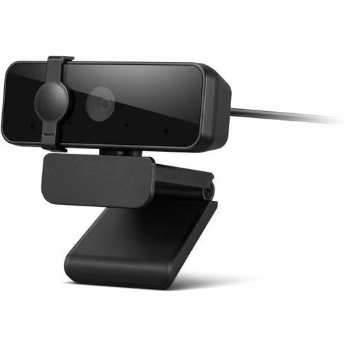 FHD webcam with attached clip and built-in privacy shutter